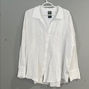 Woman’s Pure Essence  Casual Button-Down Shirt XL